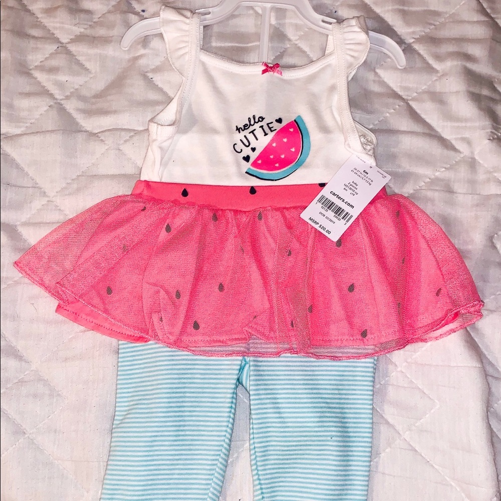 3/6 months toddler outfit NWT